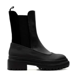Schwarze Stiefel für Frauen