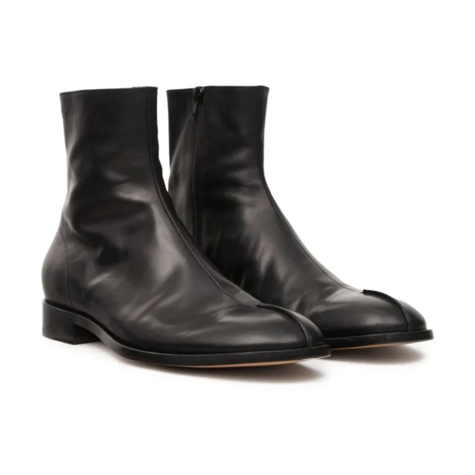 Schwarze Stiefeletten für Männer