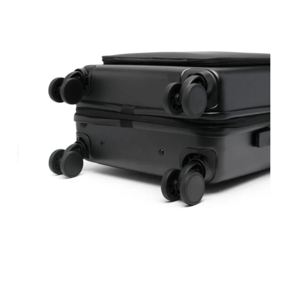 Schwarze Trolley-Tasche