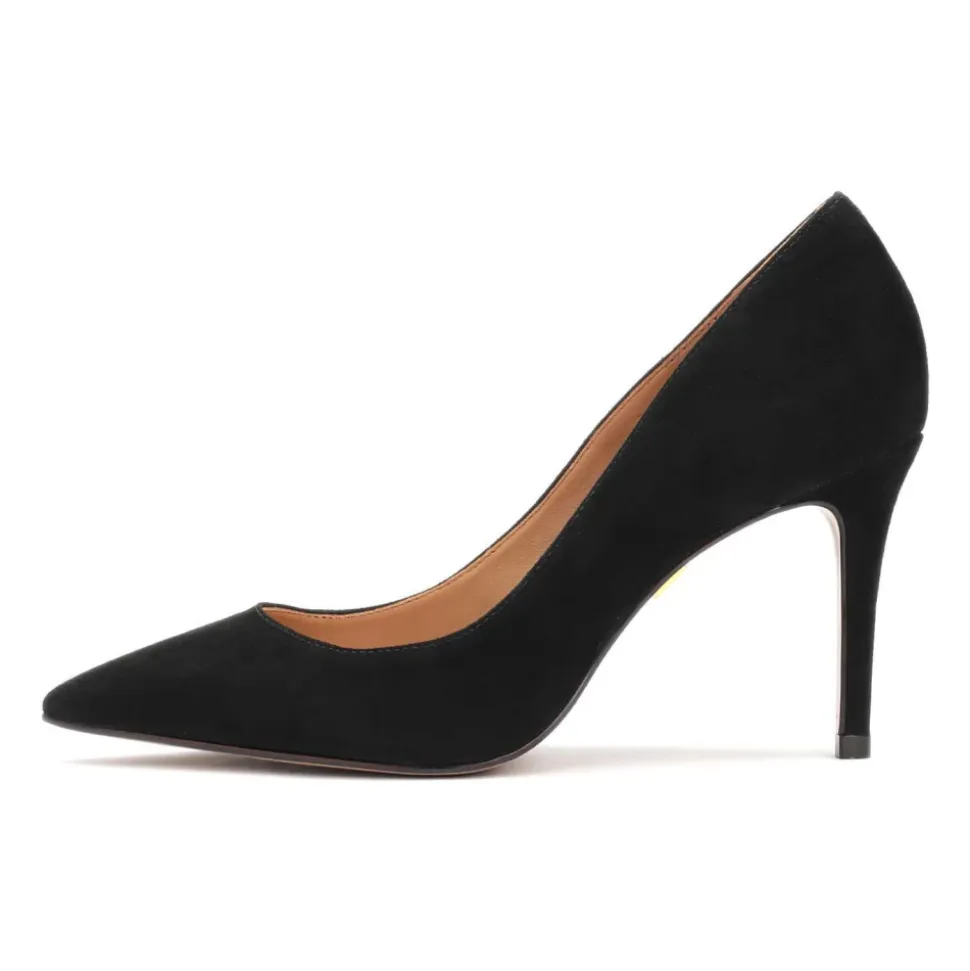 Schwarze Wildleder Elegante Pumps
