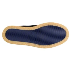 Schwarze Wildleder Slip On Stiefeletten