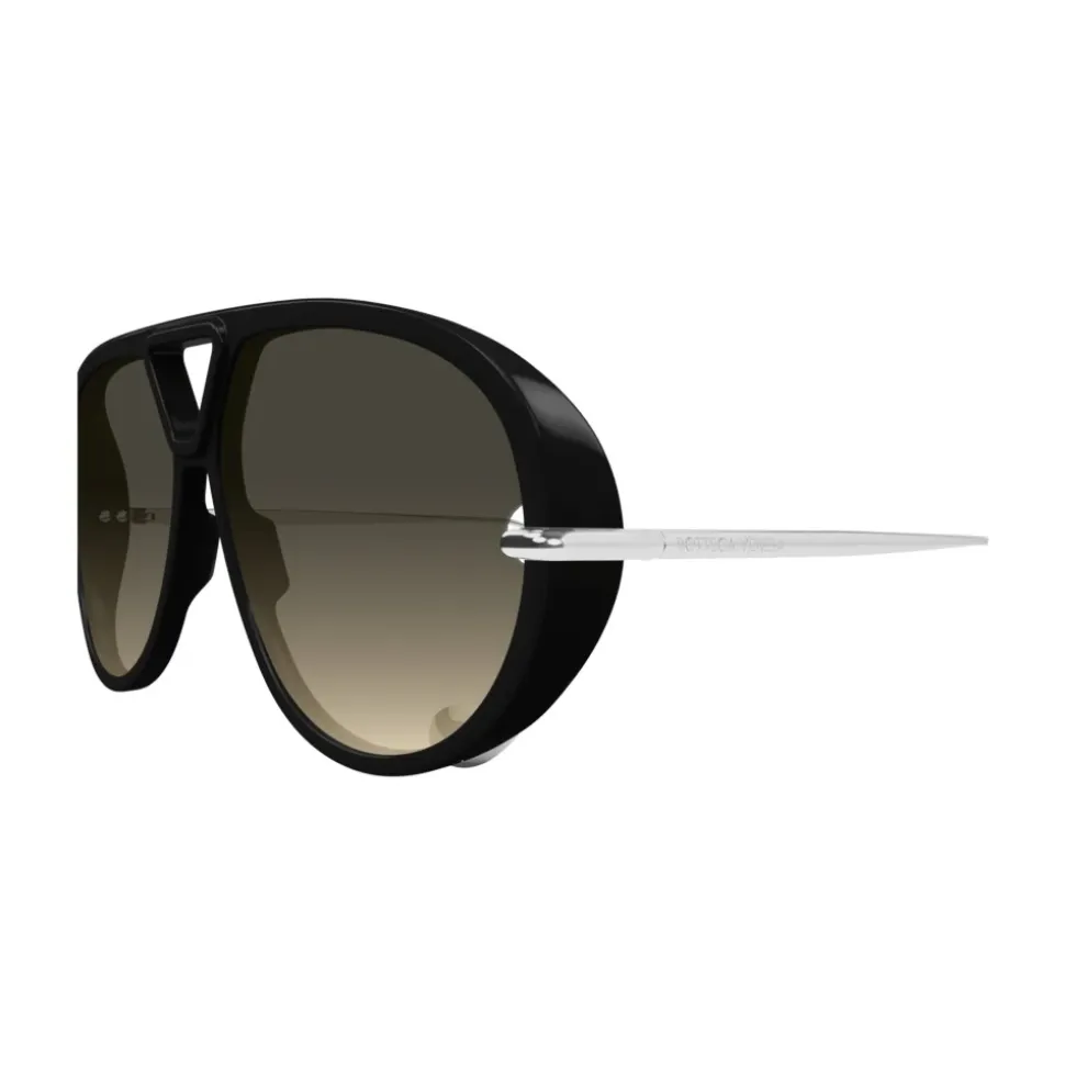Schwarze/Braune Sonnenbrille