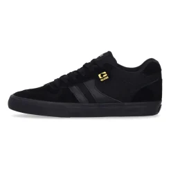 Schwarze/Goldene Skate Schuhe Vulkanisierter Stil