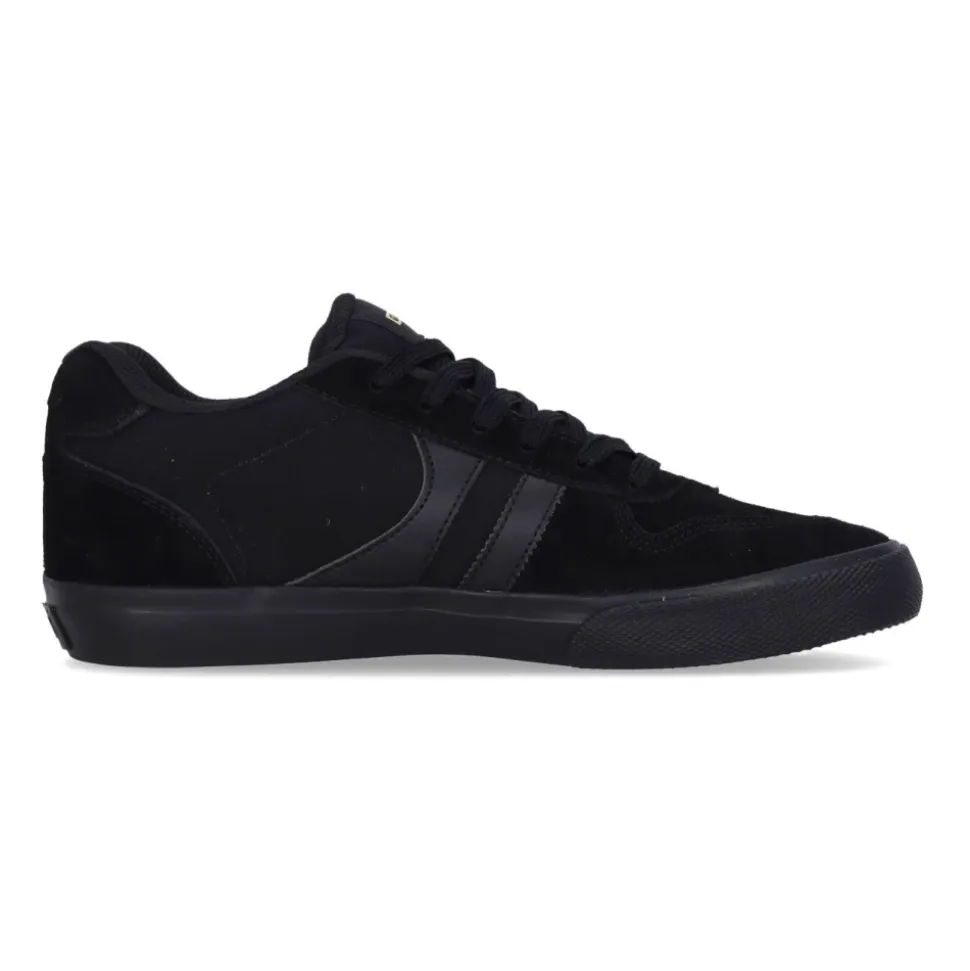 Schwarze/Goldene Skate Schuhe Vulkanisierter Stil