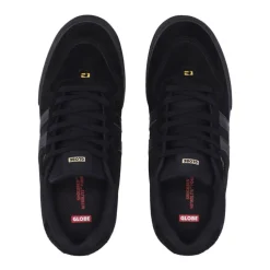 Schwarze/Goldene Skate Schuhe Vulkanisierter Stil