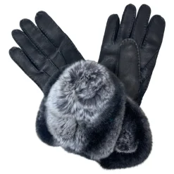 Schwarzer Berg Hirschlederhandschuh