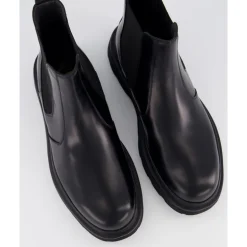 Schwarzer Carrarmato Stiefel