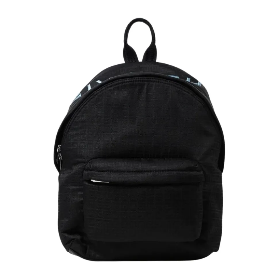 Schwarzer Duffel-Rucksack