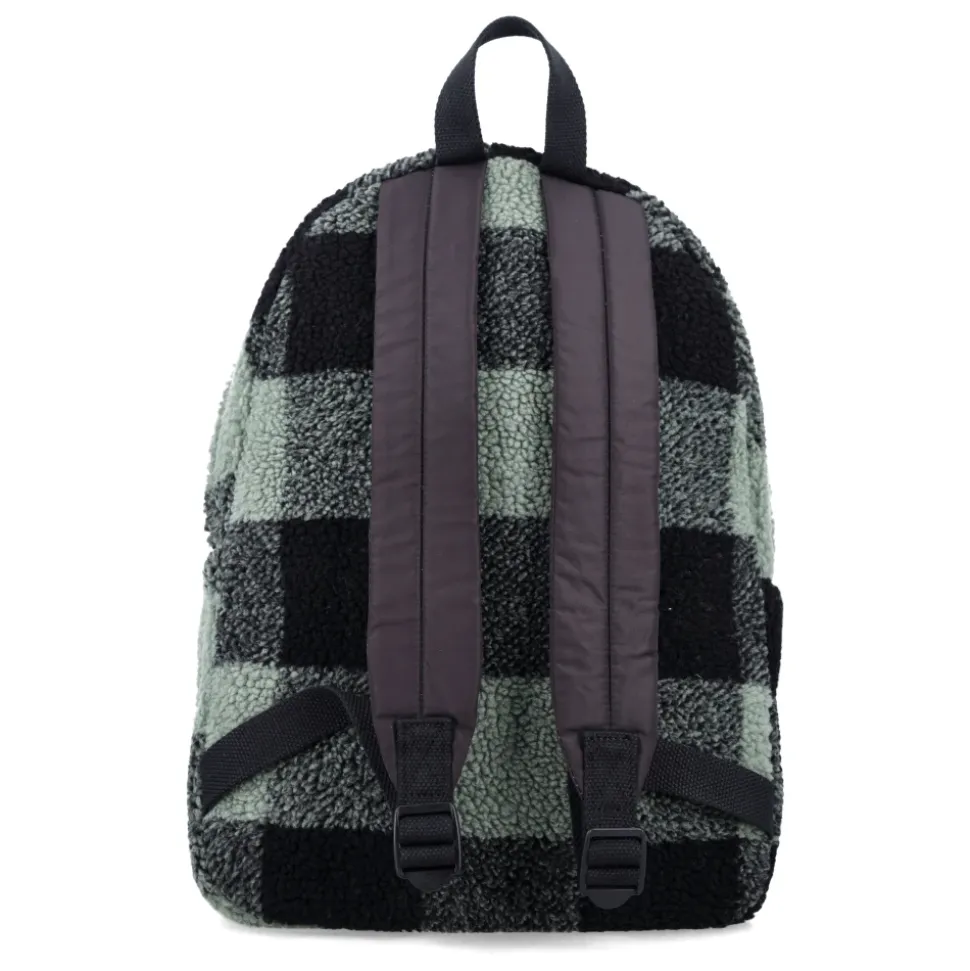 Schwarzer Karomuster Rucksack