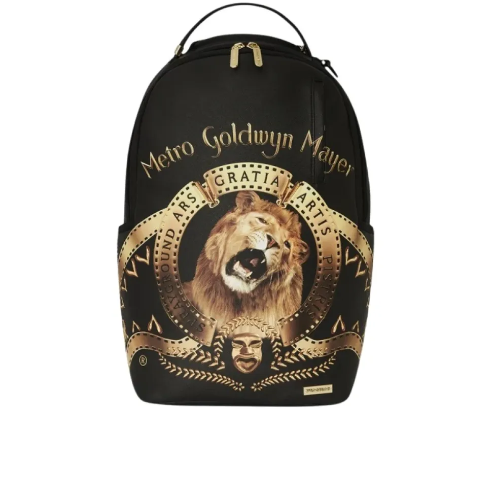 Schwarzer Löwenrucksack