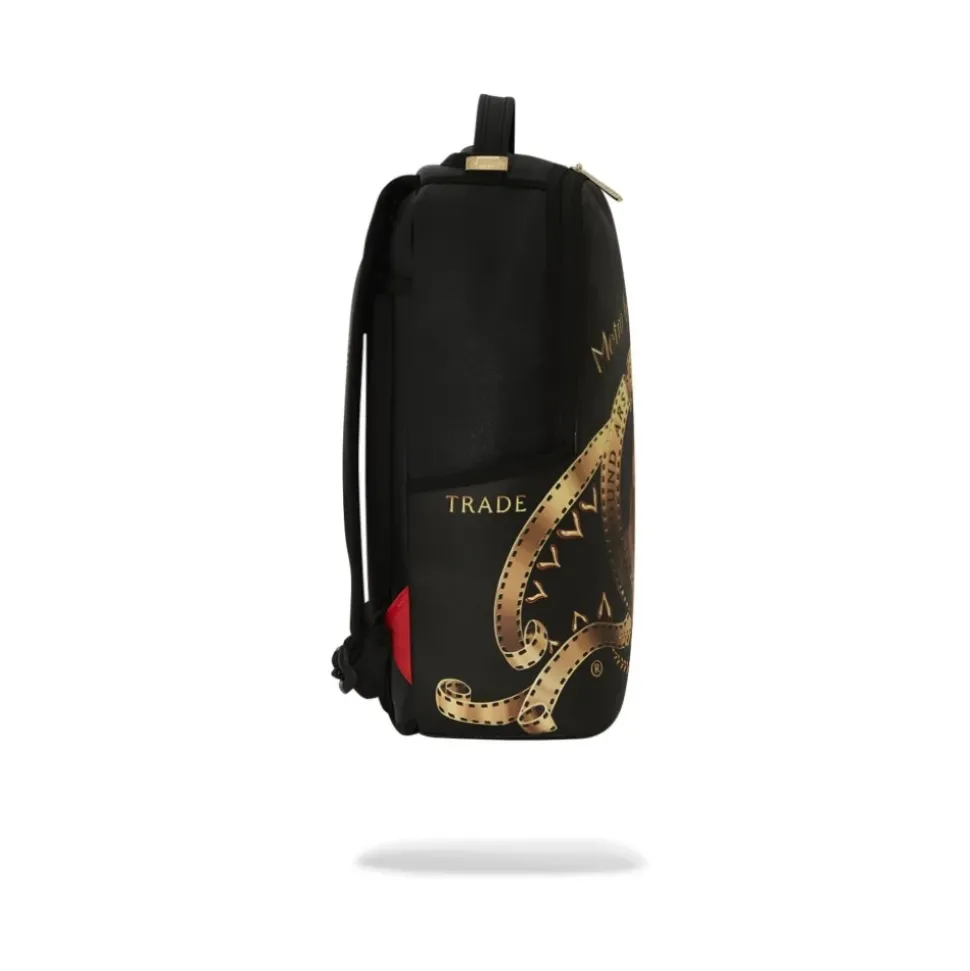 Schwarzer Löwenrucksack