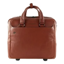 Schwarzer, rollbarer Aktenkoffer Black Square