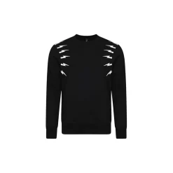 Schwarzer Sweatshirt PBJS333A G517S 524