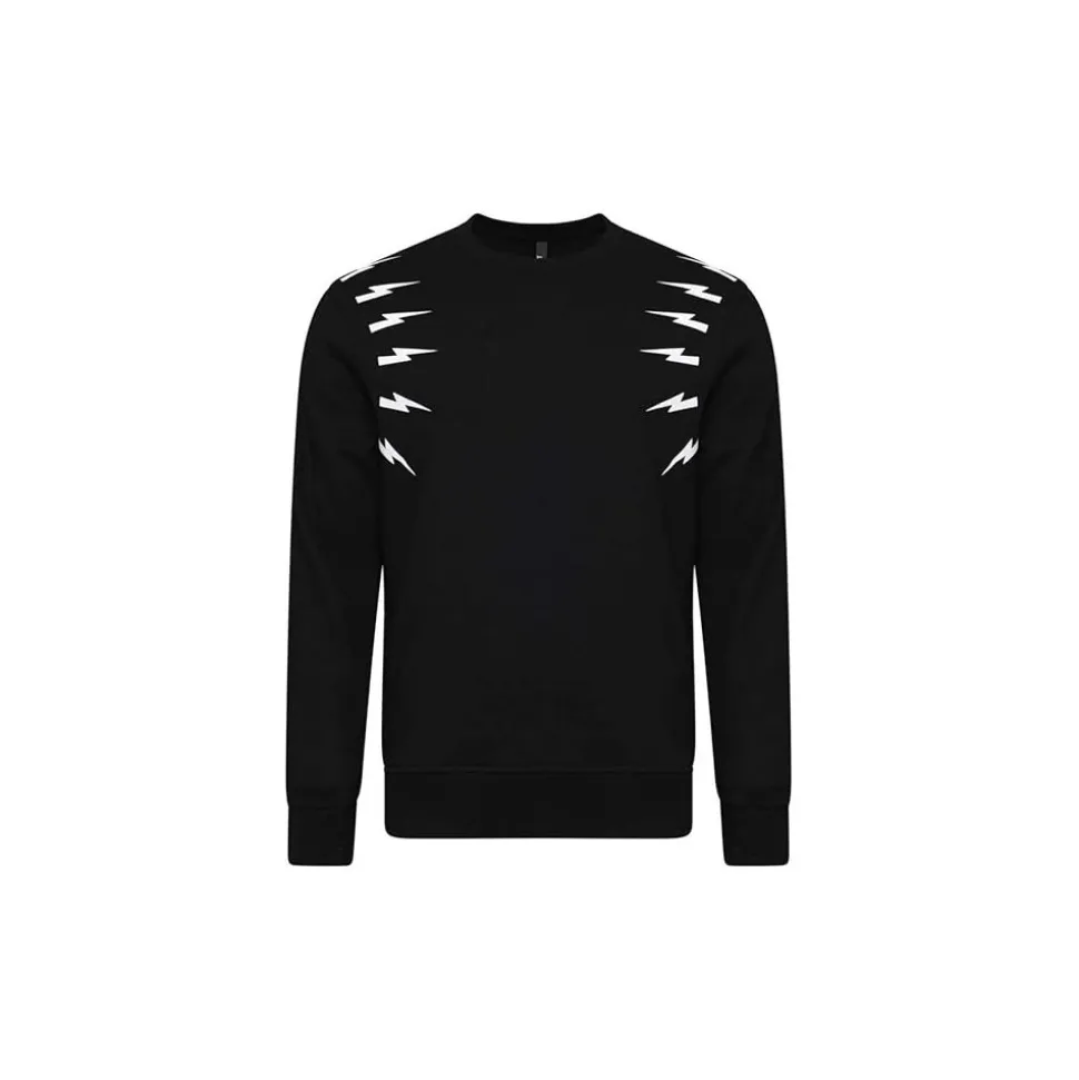 Schwarzer Sweatshirt PBJS333A G517S 524