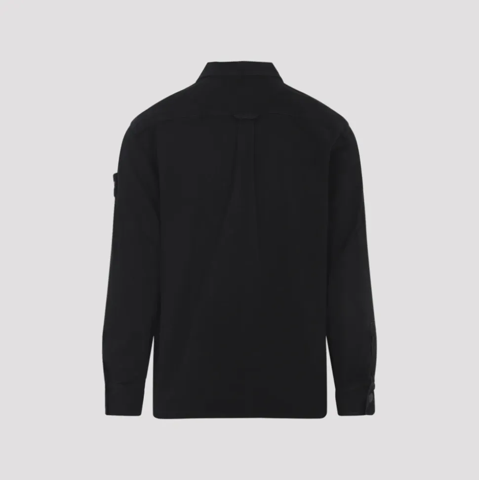 Schwarzes Hemd für Männer AW25