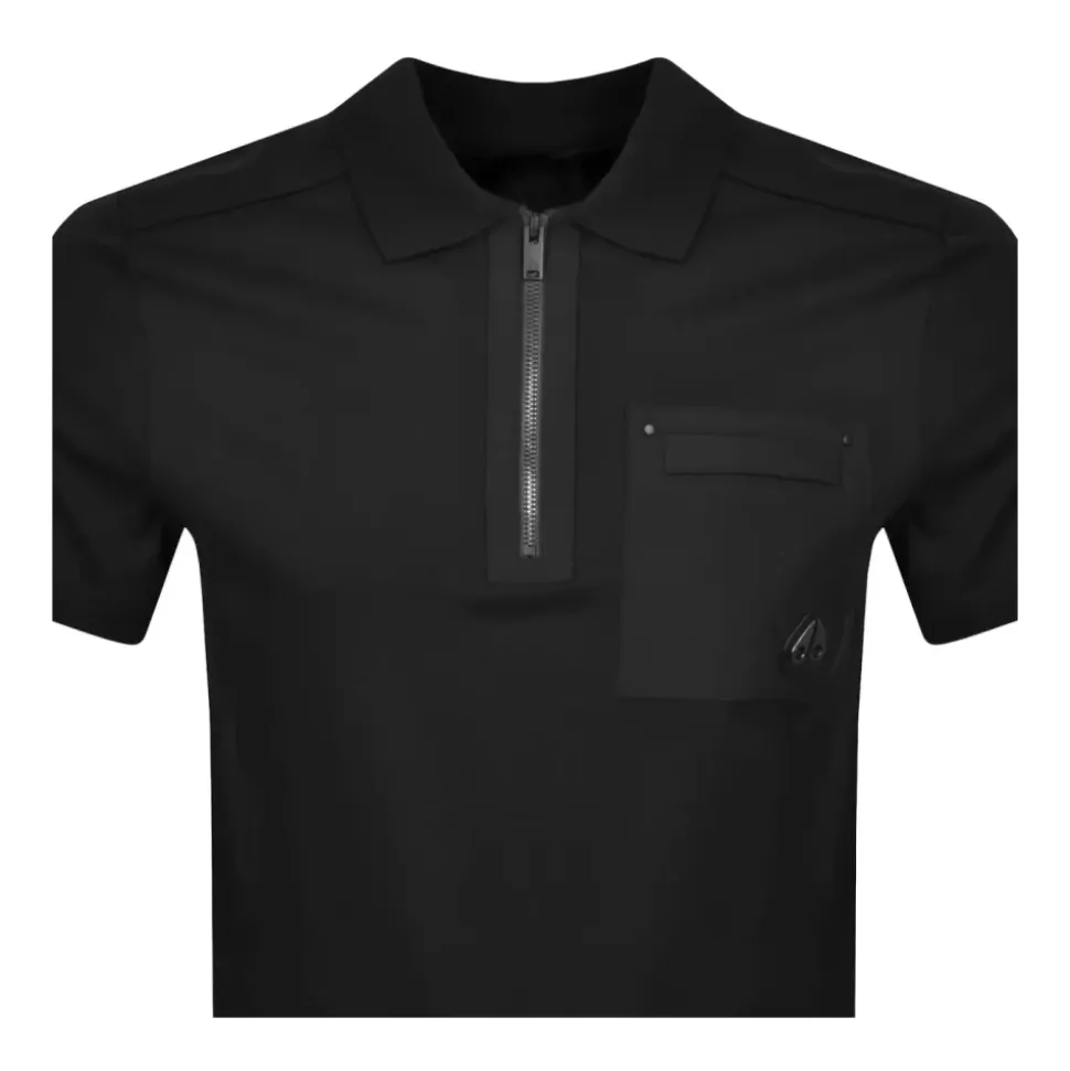 Schwarzes Poloshirt Dalon Modell