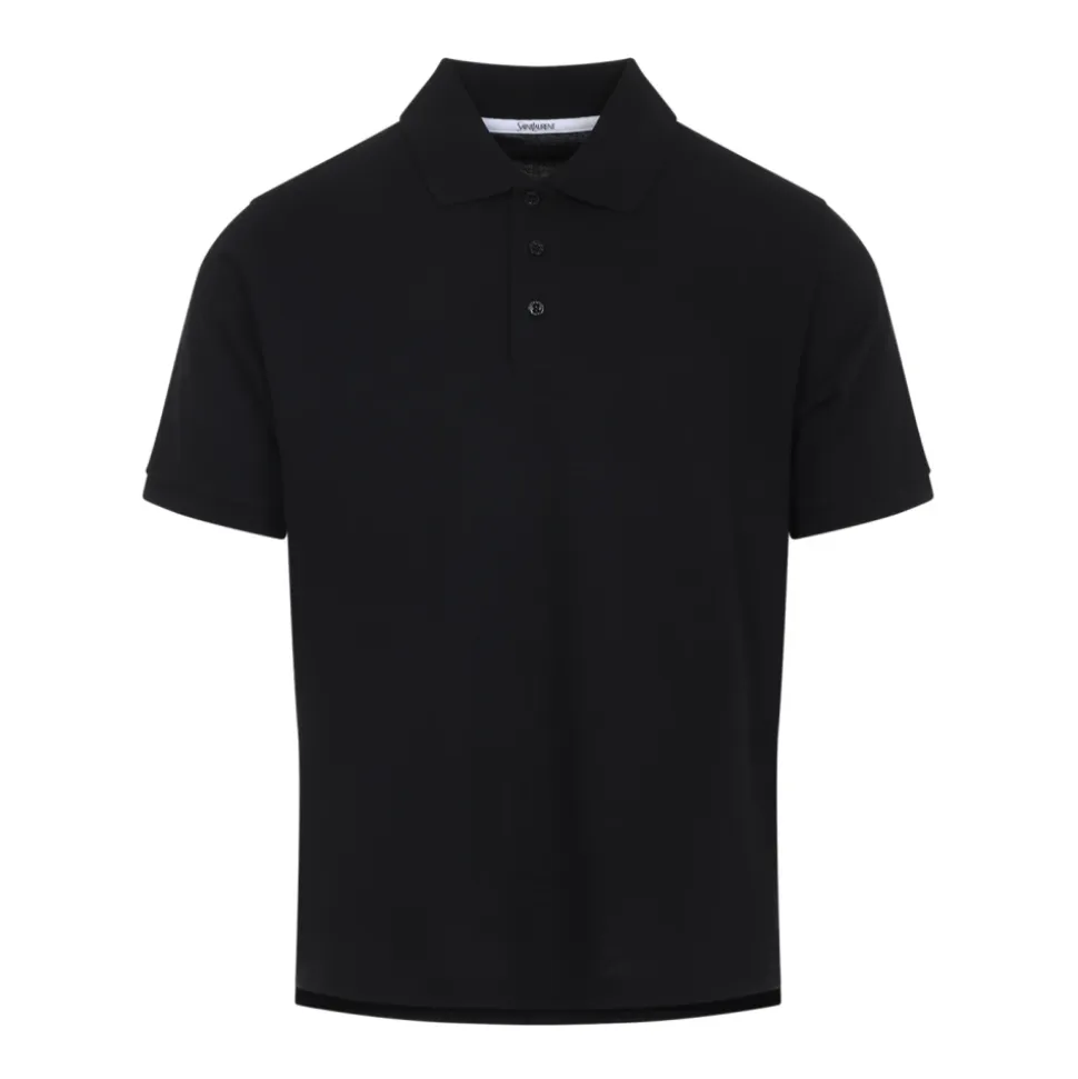 Schwarzes T-Shirt & Polo Kollektion AW25