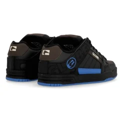 Schwarze/Tan/Cobalt Skateschuhe