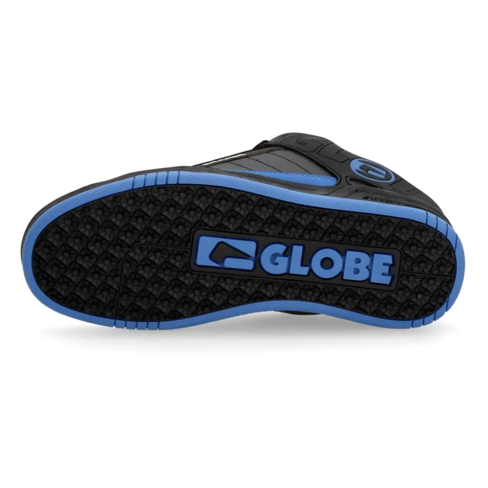 Schwarze/Tan/Cobalt Skateschuhe