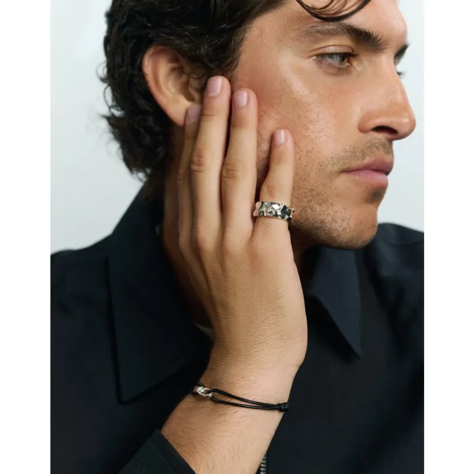 Sculpted Sterling Silver Ring