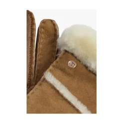 Seamed Tech Handschuhe Chestnut