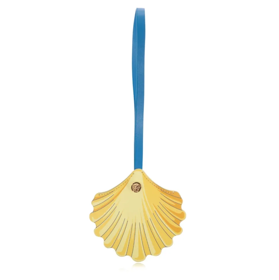 Seashell Leder-Schlüsselanhänger