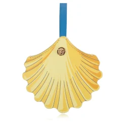 Seashell Leder-Schlüsselanhänger