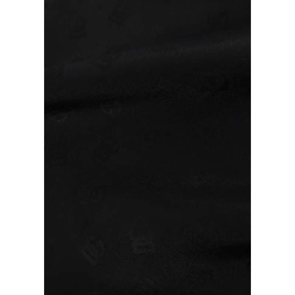 Seidenschal mit Monogramm