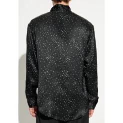 Seidenshirt mit Druck