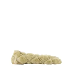 Shearling Ballerinas