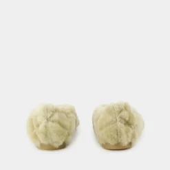Shearling Ballerinas