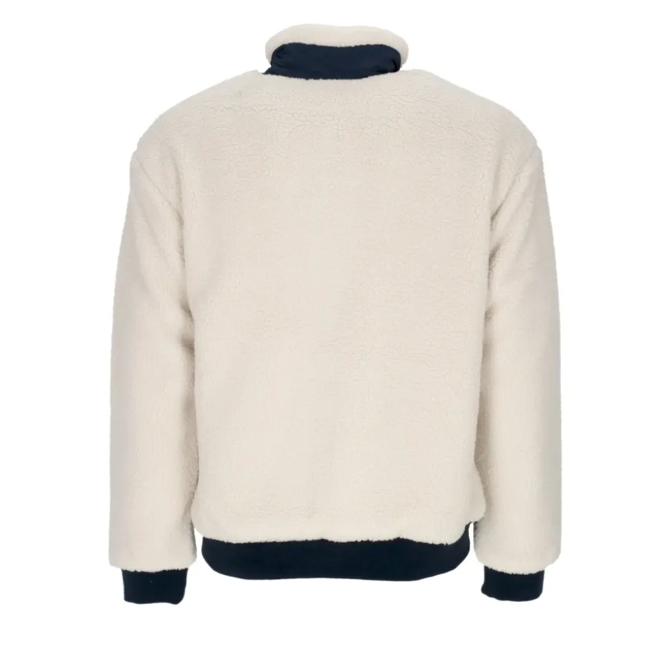 Sherpa Jacke mit Stehkragen und Reißverschluss