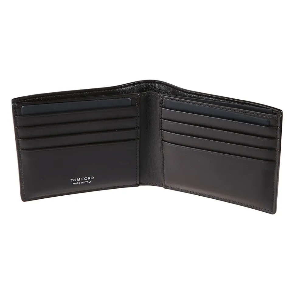 Shiny Printed Croc Exotic T Line Wallet