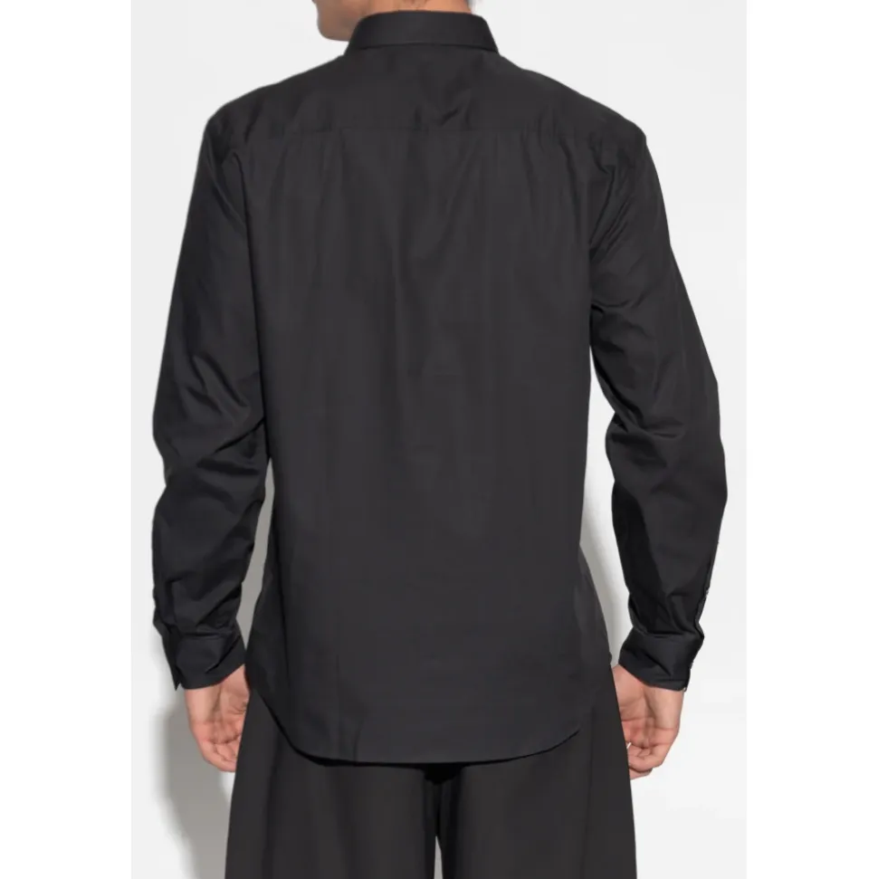 Shirt mit Logo-Applikation