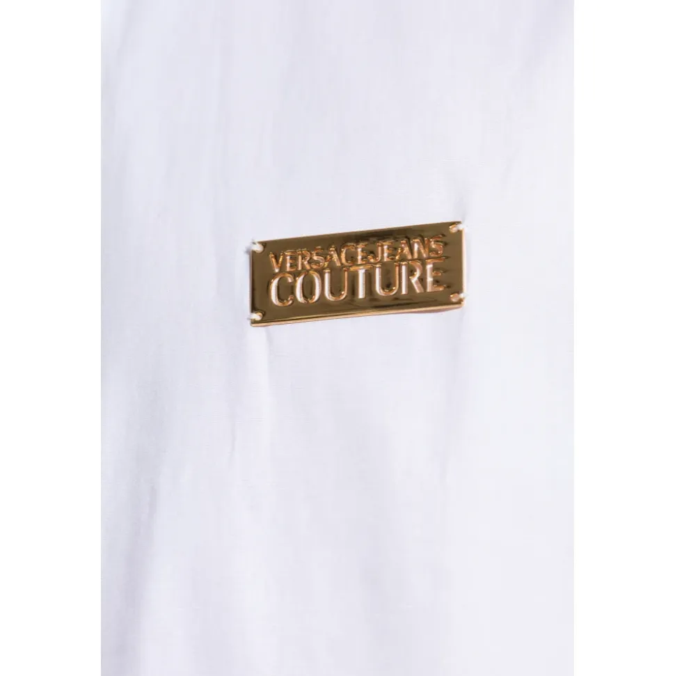 Shirt mit Logo-Applikation