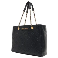 Shopper mit geprägtem Logo