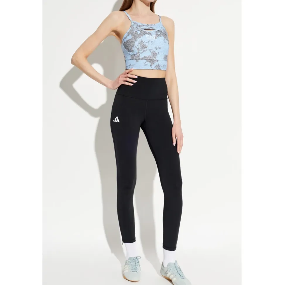 Short Training Top With Straps