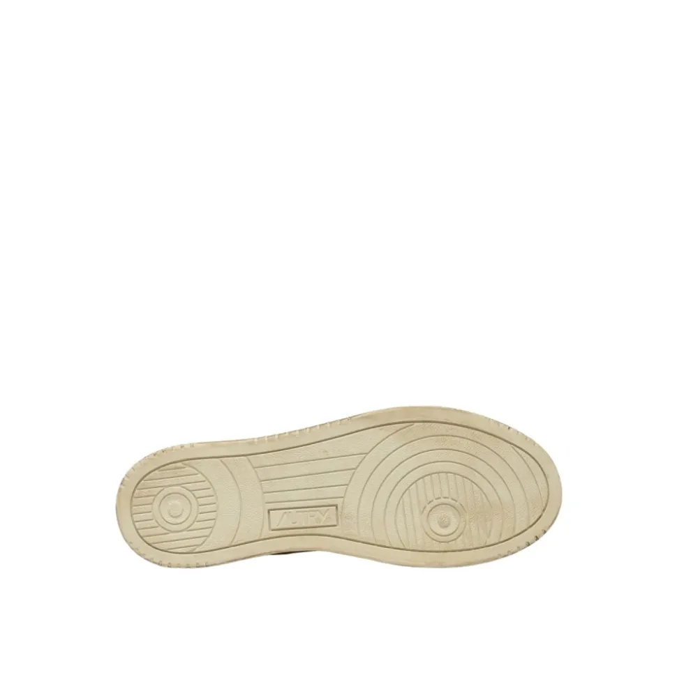 Silberne Eidechse Wildleder Sneakers
