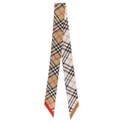 Skinny Check Seidenschal
