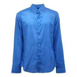 Skinny Shirt in Electric Blue