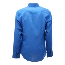 Skinny Shirt in Electric Blue