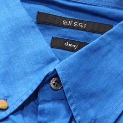 Skinny Shirt in Electric Blue