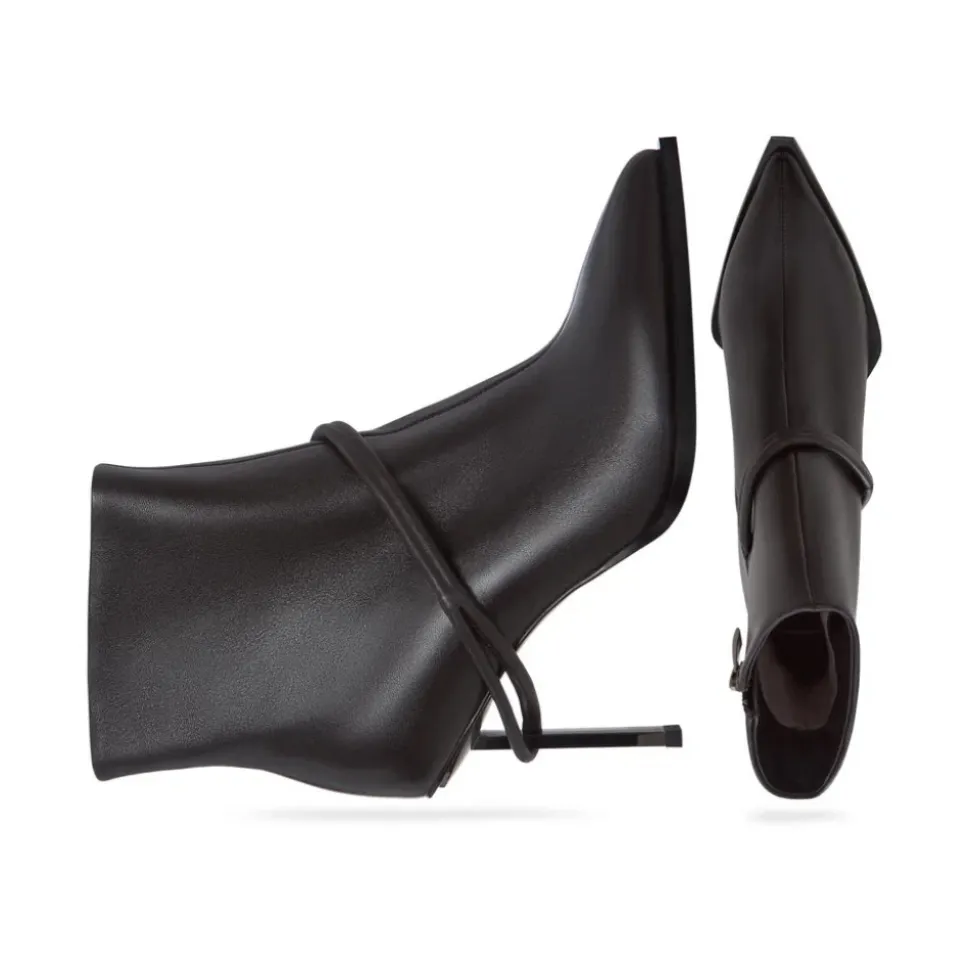 Skulptierte Wrap Knöchelstiefel