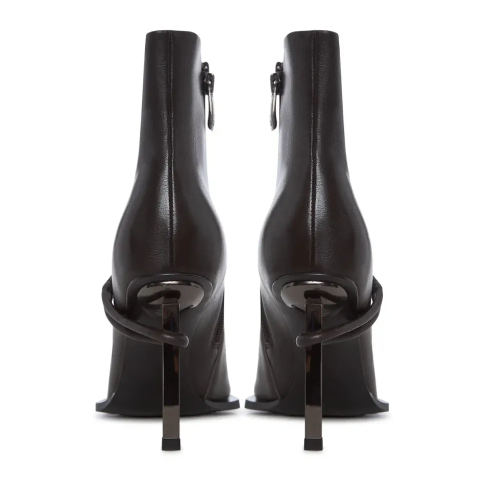 Skulptierte Wrap Knöchelstiefel