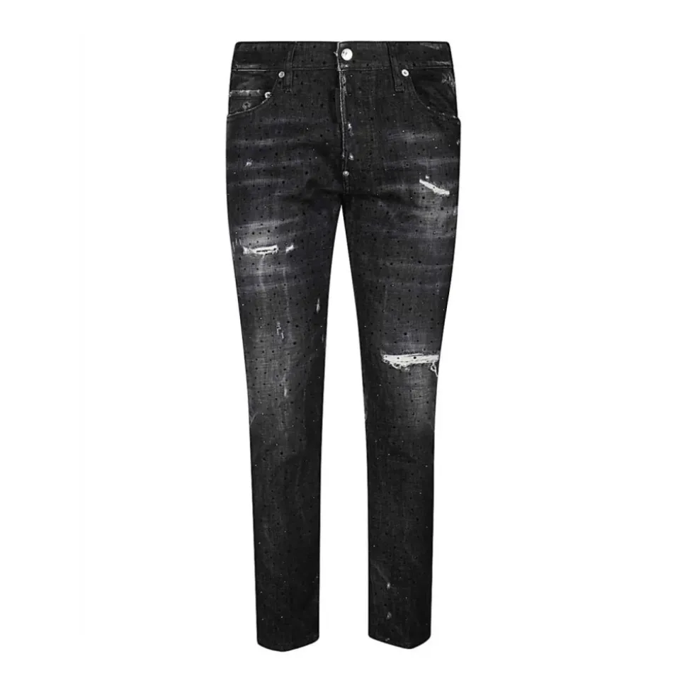 Slim Fit Jeans mit Rissen