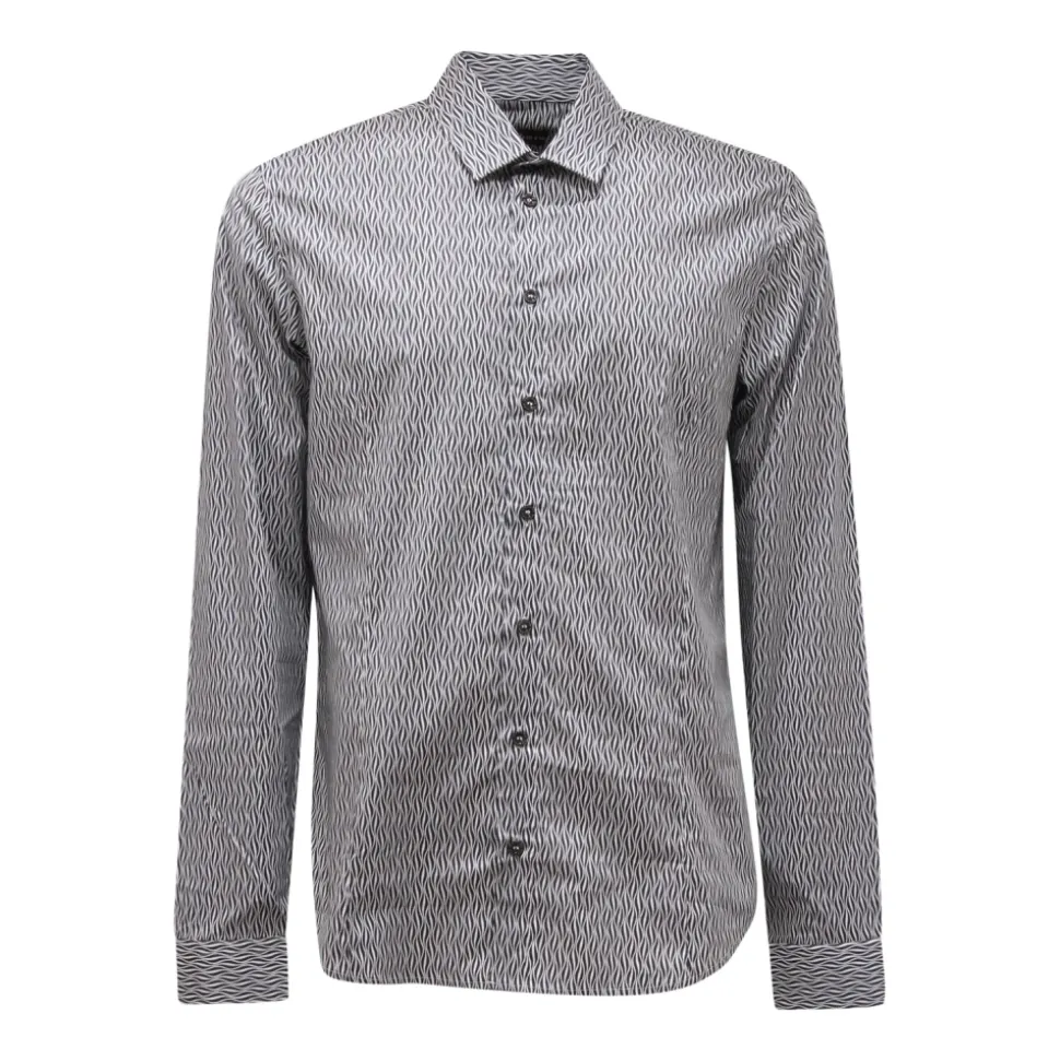 Slim Fit Weißes Hemd