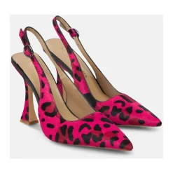 Slingpumps mit Schnallenabsatz