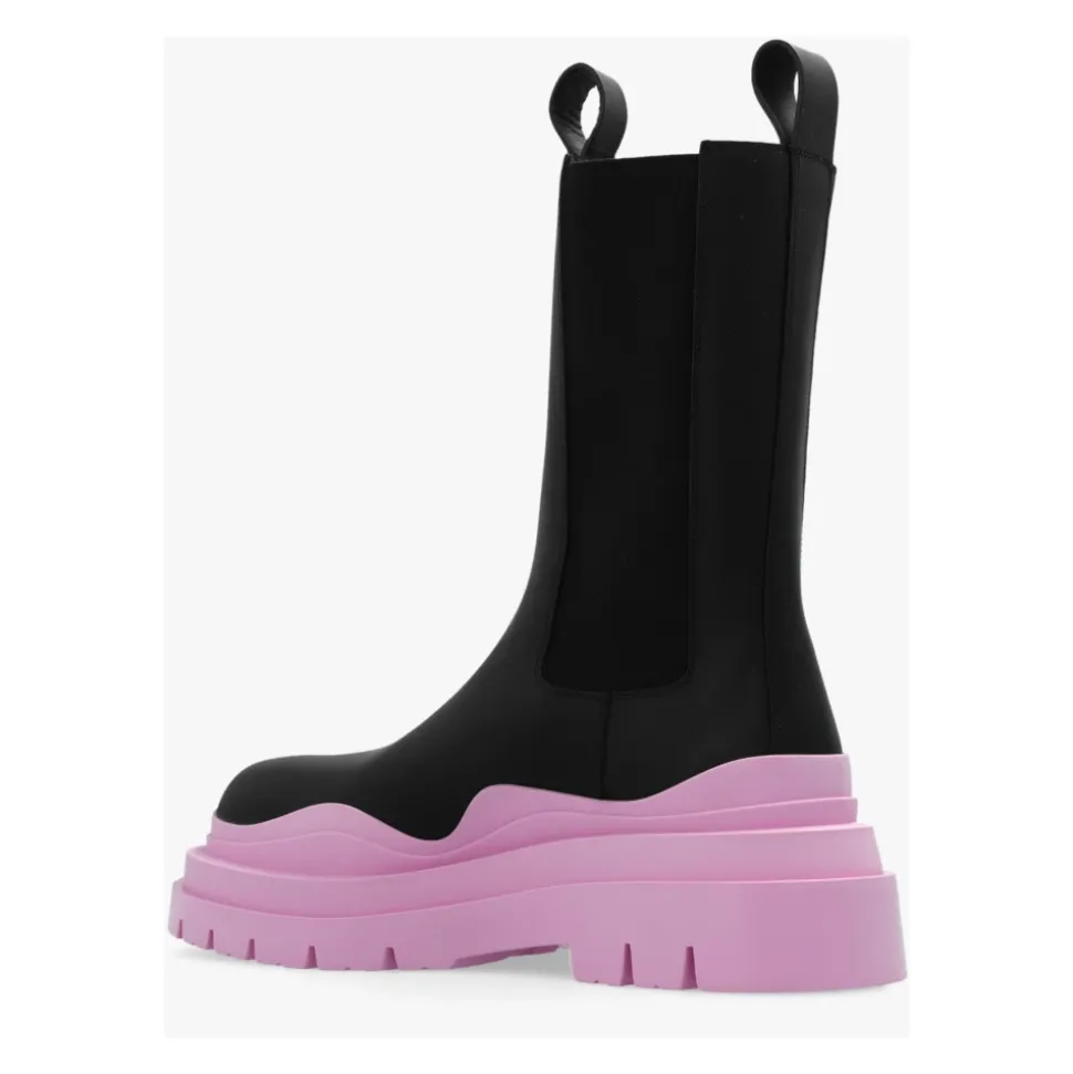 Slip-on Knöchelstiefel mit Tire