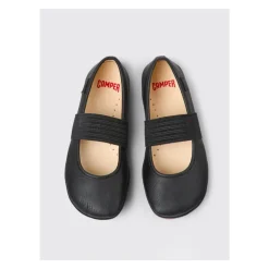 Slip-On Leder Ballerinas