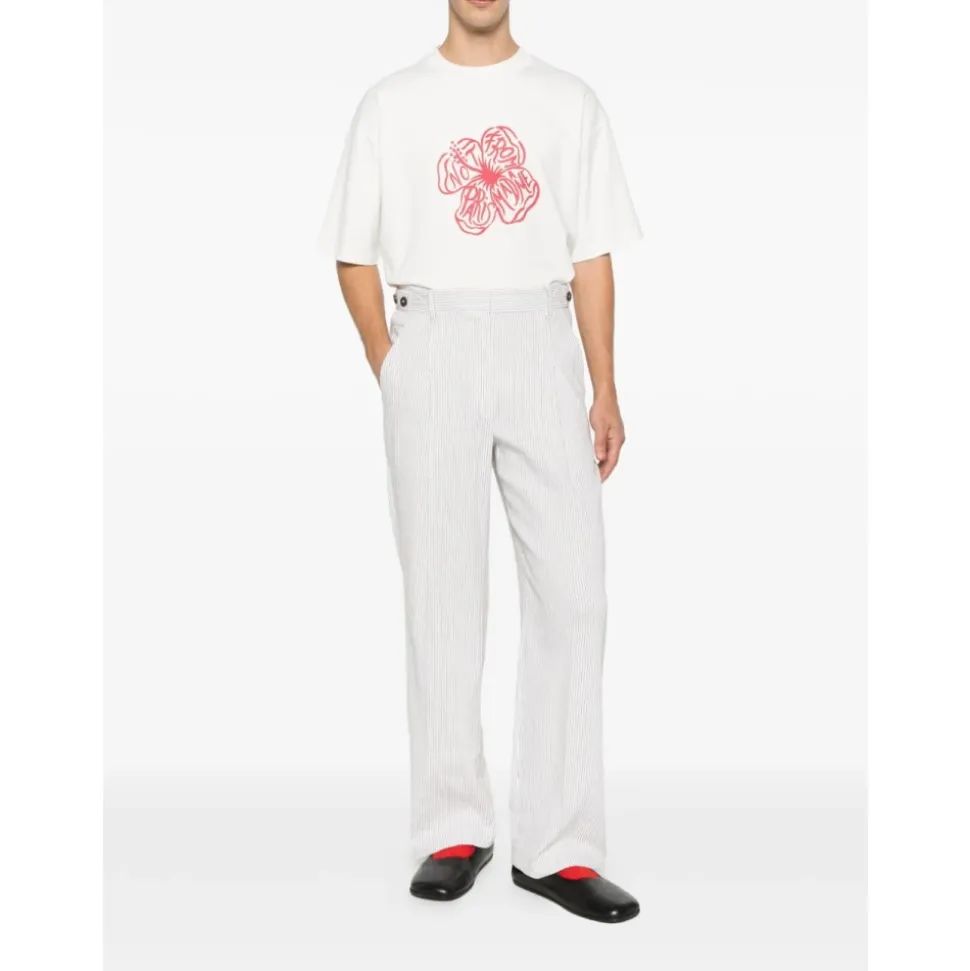 Slogan Hibiscus T-Shirt